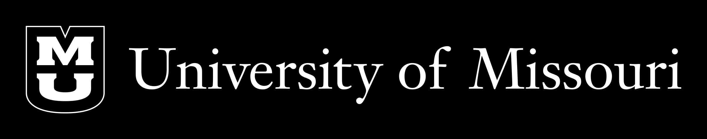 The University of Missouri signature.